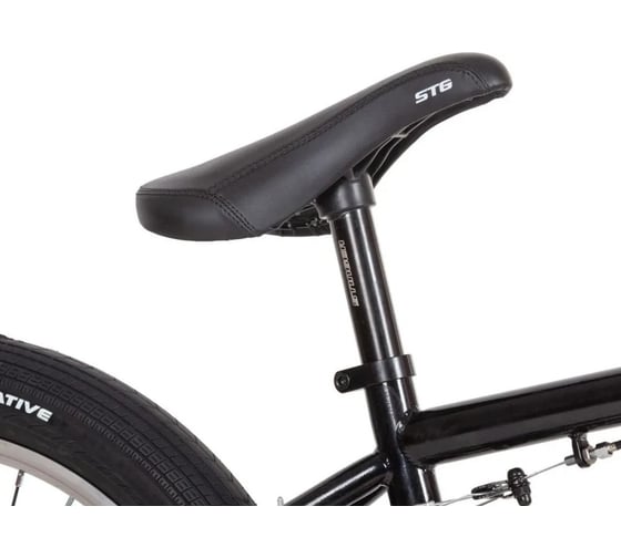 Велосипед Stinger GANSTA BMX 20", неохром, сталь, размер 10" 20BMX.GANSTA.10NC1