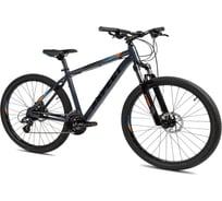 Велосипед ASPECT Nickel 27.5, 2023, размер рамы 20", серо-оранжевый 4650231370265