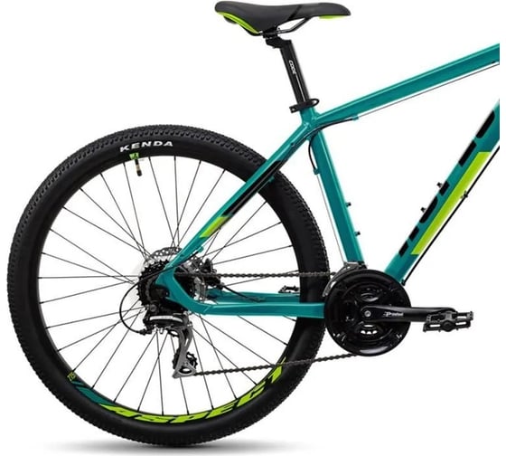 Велосипед ASPECT Legend 27.5, 2023, размер рамы 20", зелено-черный 4650231370357