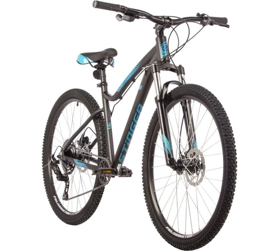 Велосипед STINGER 27.5" VEGA PRO черный, алюминий, размер 15" 27AHD.VEGAPRO.15BK1
