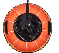 Тюбинг Snowstorm BZ-100_ORANGE, 100 см, оранжевый с черным W112888