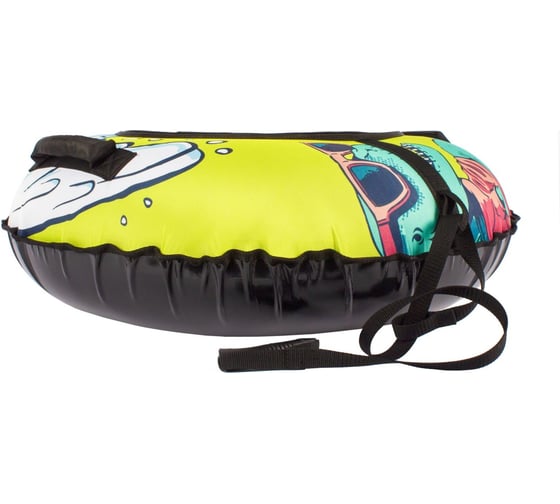 Тюбинг Snowstorm BZ-100_WAVE, 100 см, голубой с черным W112880