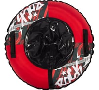 Тюбинг Snowstorm BZ-100_ROCK, 100 см, черный с красным W113010