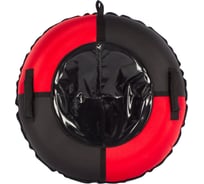 Тюбинг Snowstorm BZ-110_BLACK-RED, 110 см, черный с красным W112934