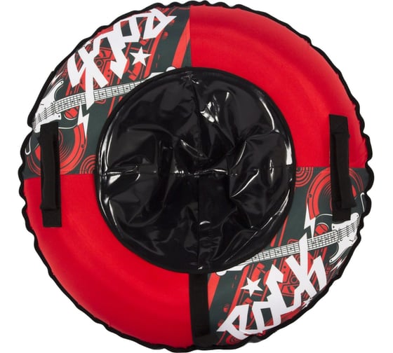 Тюбинг Snowstorm BZ-90_ROCK, 90 см, черный с красным W113009