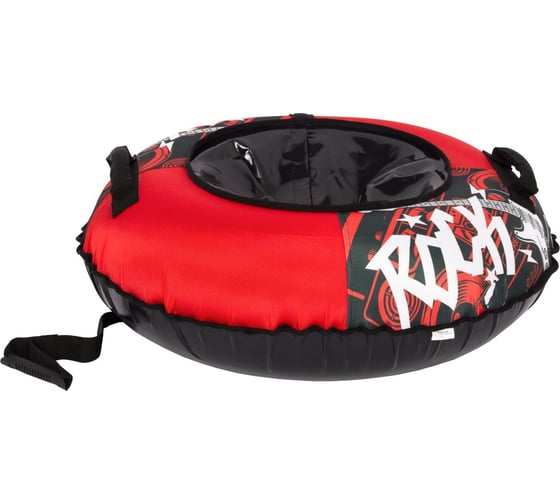 Тюбинг Snowstorm BZ-90_ROCK, 90 см, черный с красным W113009