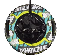 Тюбинг-ватрушка Snowstorm bz-110_zombiezone, 110 см, зеленый с черным W112893