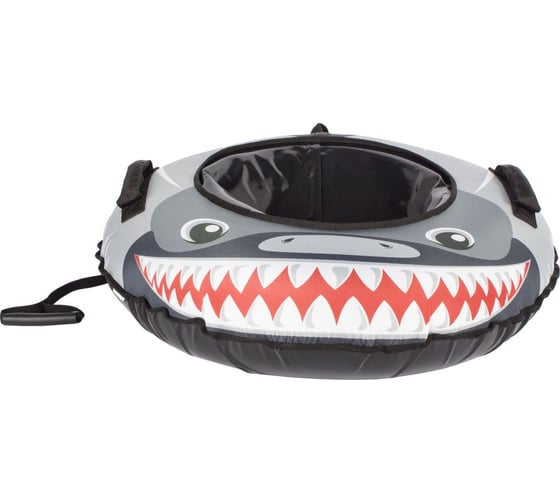 Тюбинг-ватрушка Snowstorm bz-120_black-red, 120 см, черный с красным W112939