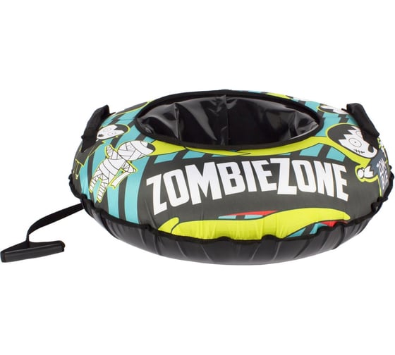 Тюбинг Snowstorm BZ-80_ZOMBIEZONE, 80 см, зеленый с черным W112853