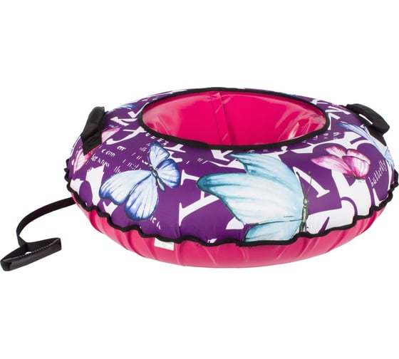 Тюбинг Snowstorm BZ-90_BUTTERFLY, 90 см, фиолетовый с розовым W112869
