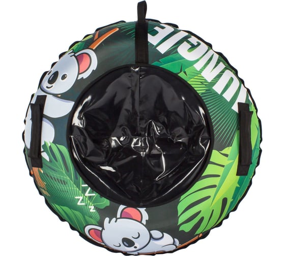 Тюбинг-ватрушка Snowstorm bz-110_koala, 110 см, зеленый с черным W112900