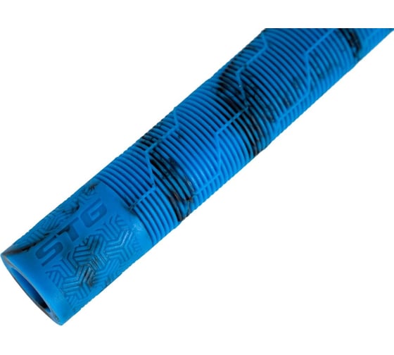 Грипсы STG Gravity, 165 мм, синий с черным Х108428