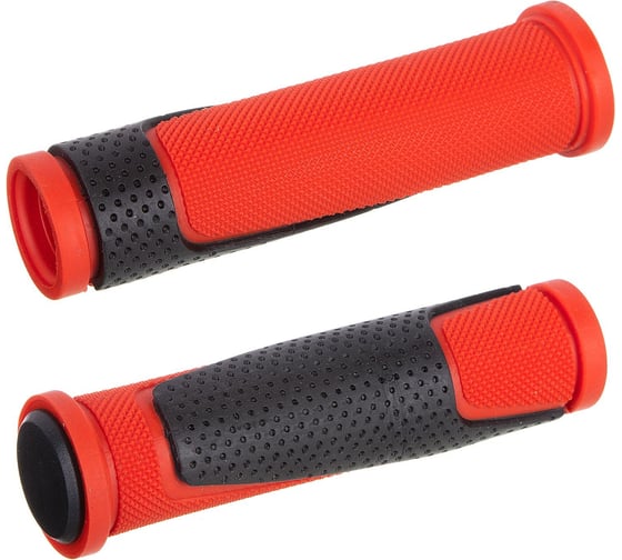 Грипсы STG HL-G305, 125 мм, черные/красные Х82238 1
