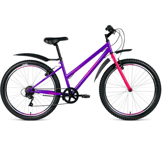 Велосипед ALTAIR MTB HT 26 low рост 15, 2018-2019, фиолетовый RBKN9MN66010
