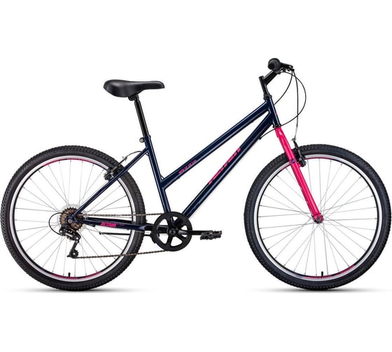 Велосипед ALTAIR MTB HT 26 low, рост 17, 2019-2020, темно-синий/розовый RBKT0MN66017 1