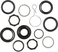 Рулевая колонка STG GH-818D, конусная, 1.1/8", 28.6/44-30/44, w/ALLOY COVER Х99105