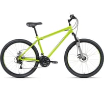 Велосипед ALTAIR MTB HT 26 2.0 disc 26, рост 17, 2019-2020, зеленый/серый RBKT0MN6P004
