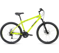 Велосипед ALTAIR MTB HT 26 2.0 disc 26, рост 17, 2019-2020, светло-зеленый/черный RBKT0MN6P005