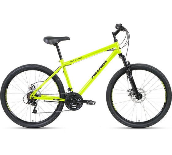 Велосипед ALTAIR MTB HT 26 2.0 disc 26, рост 19, 2018-2019, зеленый RBKN9MN6P006 1