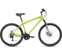 Велосипед ALTAIR MTB HT 26 2.0 disc 26, рост 19, 2019-2020, зеленый/серый RBKT0MN6P009