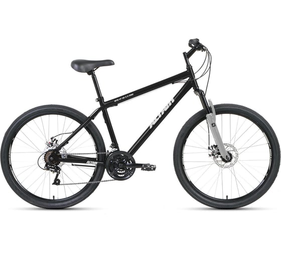 Велосипед ALTAIR MTB HT 26 2.0 disc 26, рост 19, 2019-2020, черный/серый RBKT0MN6P007 1