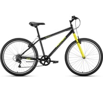Велосипед ALTAIR MTB HT 26 1.0, рост 19, 2019-2020, черный/желтый RBKT0MN66008