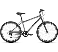 Велосипед ALTAIR MTB HT 26 1.0 26, рост 17, 2019-2020, серый/черный RBKT0MN66005