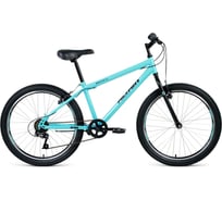 Велосипед ALTAIR MTB HT 24 1.0 24 рост 14, 2019-2020, мятный/черный RBKT0MN46005
