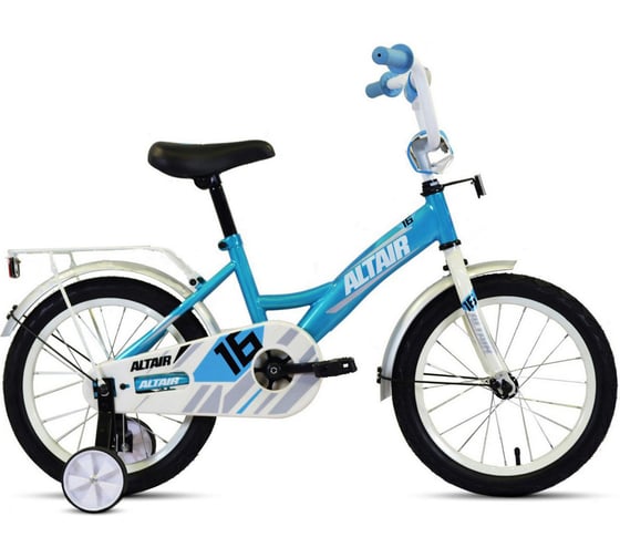 Велосипед ALTAIR KIDS 14, 2019-2020, бирюзовый/белый RBKT0LNF1007