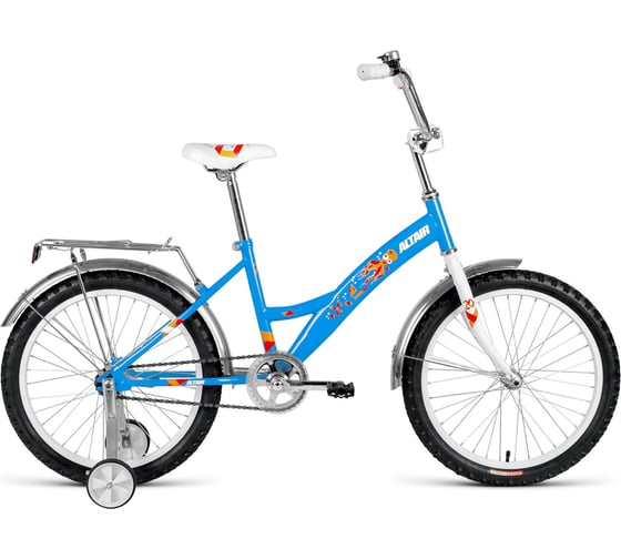 Велосипед ALTAIR KIDS 20, рост 13, 2018-2019, белый/синий RBKN9YN01002 1