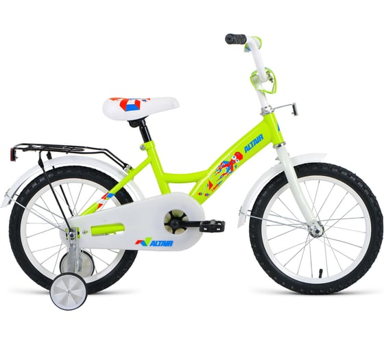 Велосипед ALTAIR KIDS 16, 2018-2019, зеленый RBKN9LNG1002 1