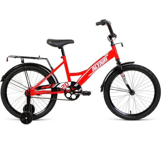 Велосипед ALTAIR KIDS 20, рост 13, 2019-2020, красный/серый RBKT05N01013