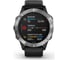 Смарт-часы Garmin fenix 6 серебристый с черным ремешком 010-02158-00 2
