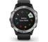 Смарт-часы Garmin fenix 6 серебристый с черным ремешком 010-02158-00 4