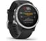 Смарт-часы Garmin fenix 6S серебристый с черным ремешком 010-02159-01 2