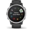 Смарт-часы Garmin fenix 6S серебристый с черным ремешком 010-02159-01 3
