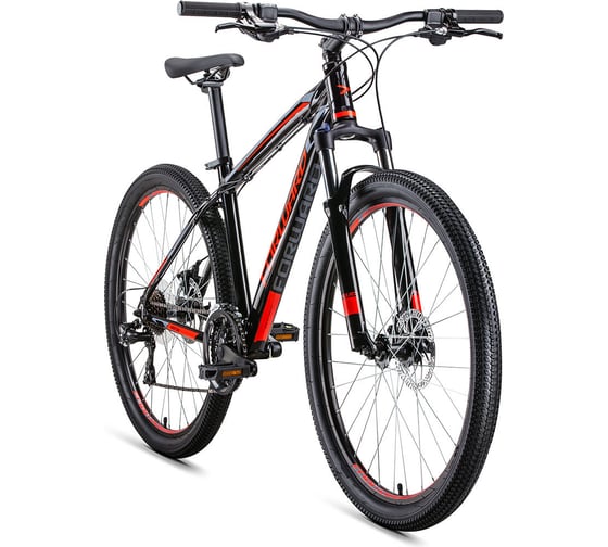 Велосипед FORWARD NEXT 27,5 2.0 disc, рост 17, 2018-2019, черный, RBKW9M67Q035