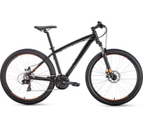 Велосипед FORWARD NEXT 27,5 2.0 disc, рост 19, 2018-2019, черный мат., RBKW9M67Q039