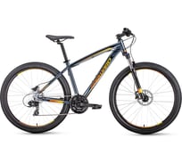 Велосипед FORWARD NEXT 27,5 3.0 disc, рост 17, 2018-2019, серый/оранжевый, RBKW9M67R007