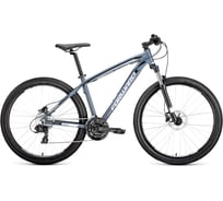 Велосипед FORWARD NEXT 27,5 3.0 disc, рост 19, 2018-2019, серый мат., RBKW9M67R023