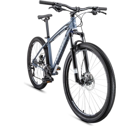Велосипед FORWARD NEXT 27,5 3.0 disc, рост 19, 2018-2019, серый мат., RBKW9M67R023