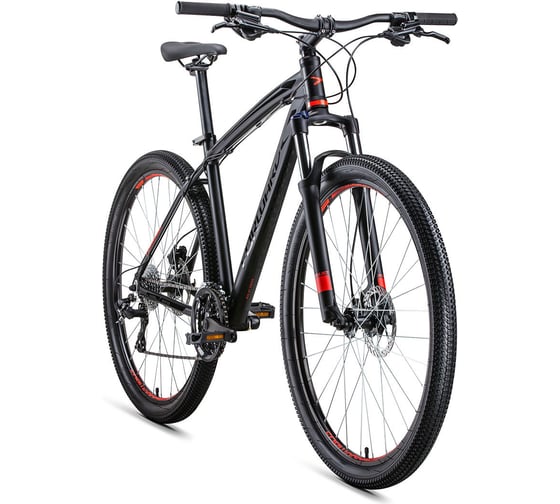 Велосипед FORWARD NEXT 27,5 3.0 disc, рост 19, 2018-2019, черный мат., RBKW9M67R008