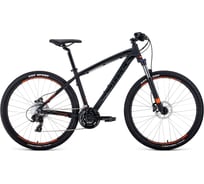 Велосипед FORWARD NEXT 27,5 3.0 disc, рост 19, 2019-2020, черный мат., RBKW0M67R024