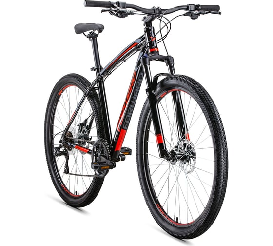 Велосипед FORWARD NEXT 29 2.0 disc, рост 21, 2018-2019, черный, RBKW9M69Q022