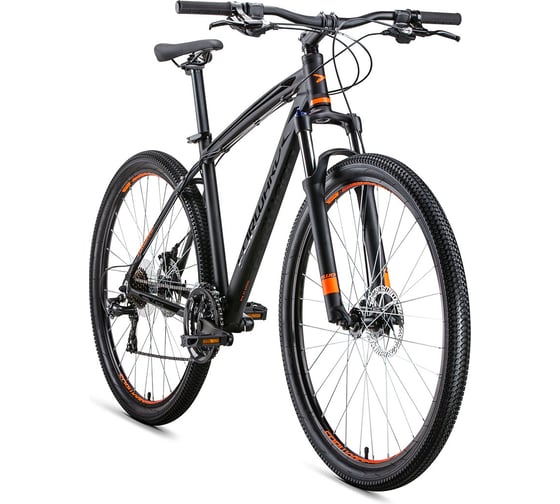 Велосипед FORWARD NEXT 29 2.0 disc, рост 17, 2018-2019, черный мат., RBKW9M69Q017
