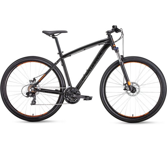 Велосипед FORWARD NEXT 29 2.0 disc, рост 17, 2018-2019, черный мат., RBKW9M69Q017