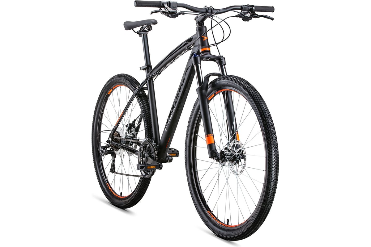 Велосипед FORWARD NEXT 29 2.0 disc, рост 19, 2018-2019, черный мат ...