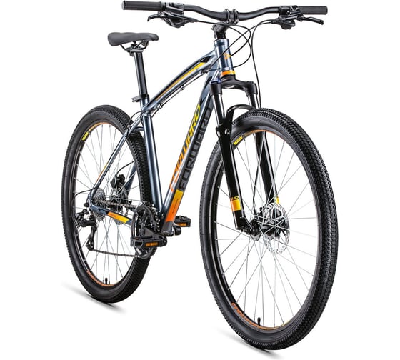 Велосипед FORWARD NEXT 29 3.0 disc, рост 19, 2018-2019, серый/оранжевый, RBKW9M69R007