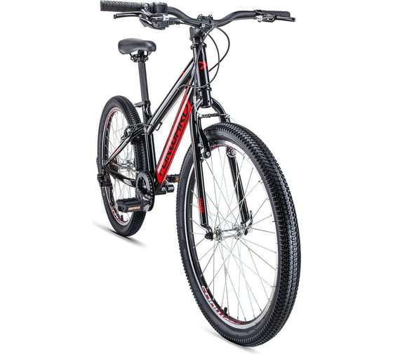 Велосипед FORWARD TITAN 24 1.0 рост 13, 2018-2019, черный, RBKW91N47003