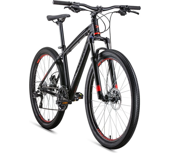 Велосипед FORWARD NEXT 29 3.0 disc, рост 19, 2018-2019, черный матовый, RBKW9M69R006